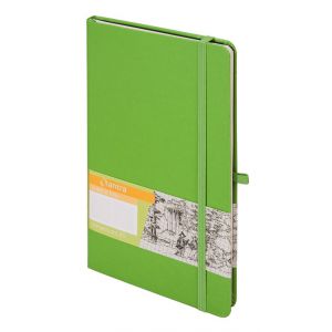 Notes Antra Romantyzm A5/80/80g kratka, Zielony jasny